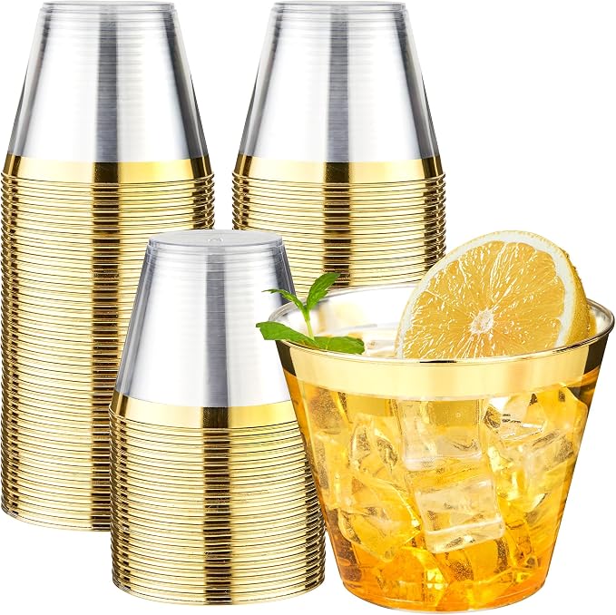 RACETOP Clear Plastic Cups by RACETOP