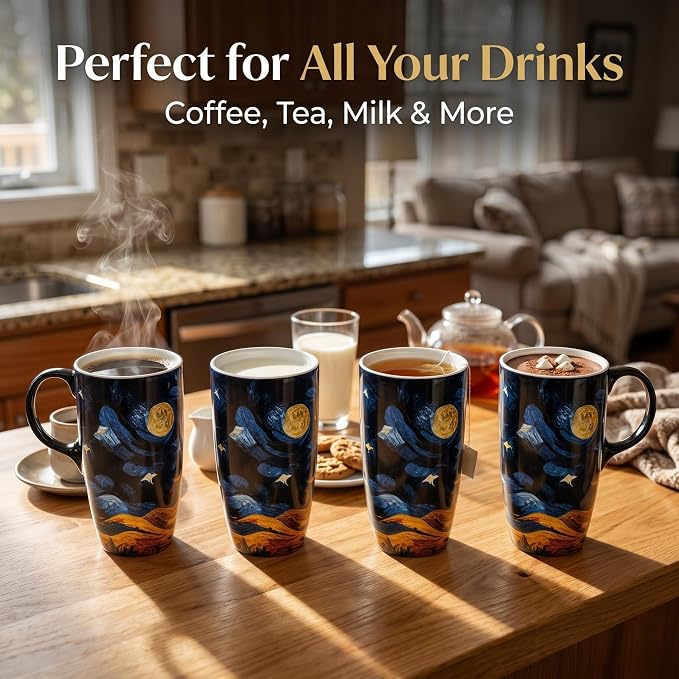 Topadorn 17oz Ceramic Travel Mug - Image 3