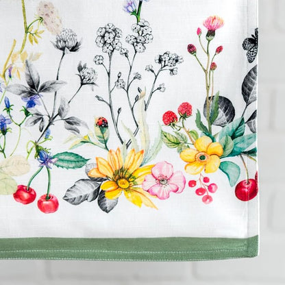 Maison d' Hermine Table Runner 100% Cotton 14.50" x 72" | Table Runners 72 - Image 8
