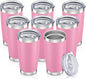 20 oz Tumbler with Lid Stainless Steel Insulated Tumblers Bulk Cups Mug | by Orebigo