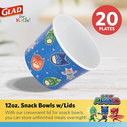 Glad for Kids PJ Masks Paper Snack Bowls - Image 2