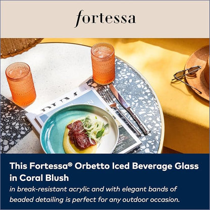 Fortessa Orbetto Outdoor Iced Beverage Cocktail Glass 4 Pack, 13 ounce - Image 5