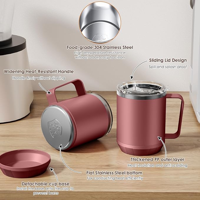 Felibeaco 16oz Heated Coffee Mug - Image 6