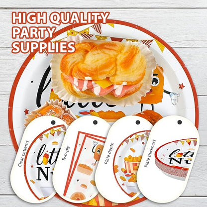 96 Pcs Chicken Nugget Themed Party Decorations, Serves 24 | Chicken Nugget - Image 6