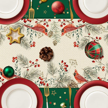 c Burlap Table Runner Seasonal Spring Fall Kitchen Dining Linen Table Decoration - Image 5