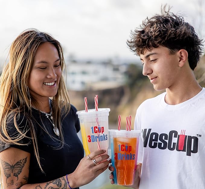 WesCup – World's First Ever 3-Compartment Reusable Souvenir Drinking Cup - Image 3