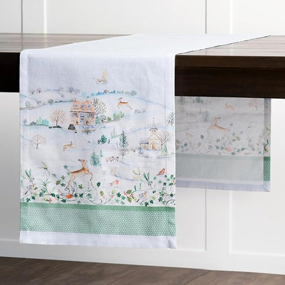 Maison d' Hermine Table Runner 100% Cotton 14.50" x 108" | Table Runners 108 - Image 8
