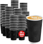 Lamosi 500 Pack Coffee Cups 16 oz, Disposable Paper Coffee Cups No Lids | by BuyNow