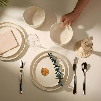 Ceramic Dinnerware Set, 12-Piece Service - Image 4