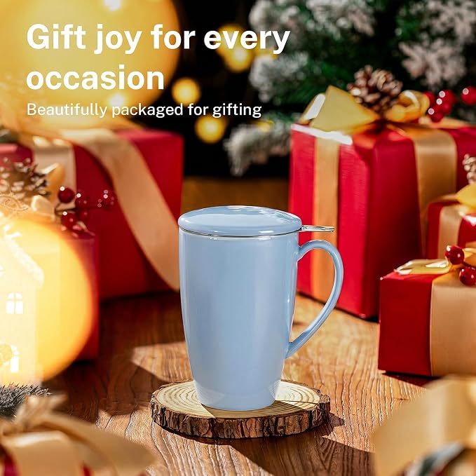Sweese 15 OZ Porcelain Tea Mug - Image 6