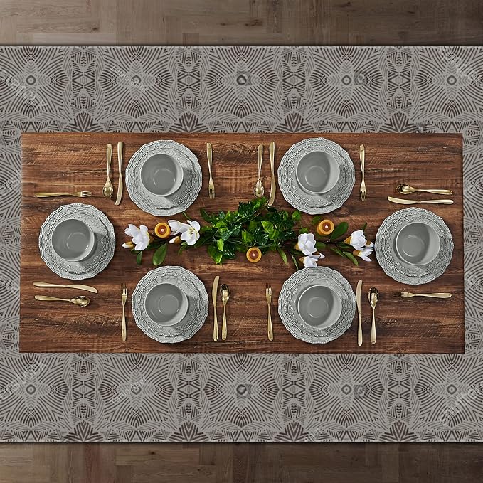 TP 18-Piece Dinnerware Set, Melamine Dishes Set - Image 6