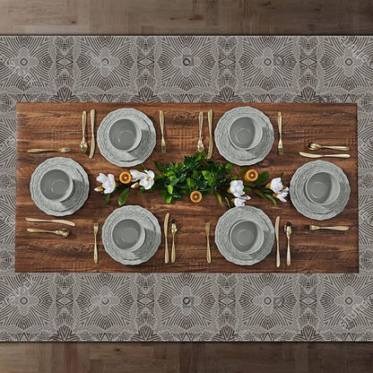 TP 18-Piece Dinnerware Set, Melamine Dishes Set - Image 6
