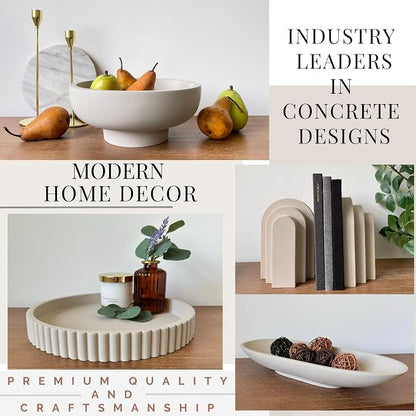 OAKOA Concrete Bowl Decor - Image 2