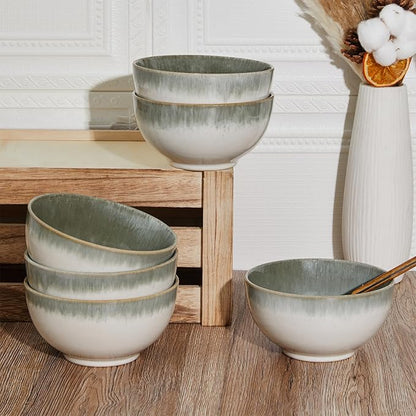 Cereal Bowl, 22 Oz Soup Bowls Set of 6 - Image 5