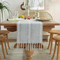 Wracra Rustic Linen Table Runner by Wracra