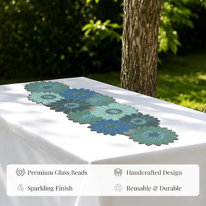 Beaded Table Runner 13x36 Inch - Image 7