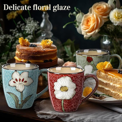 Maxdot 12oz Ceramic Coffee Mugs, Glazing Process Coffee Cup - Image 7