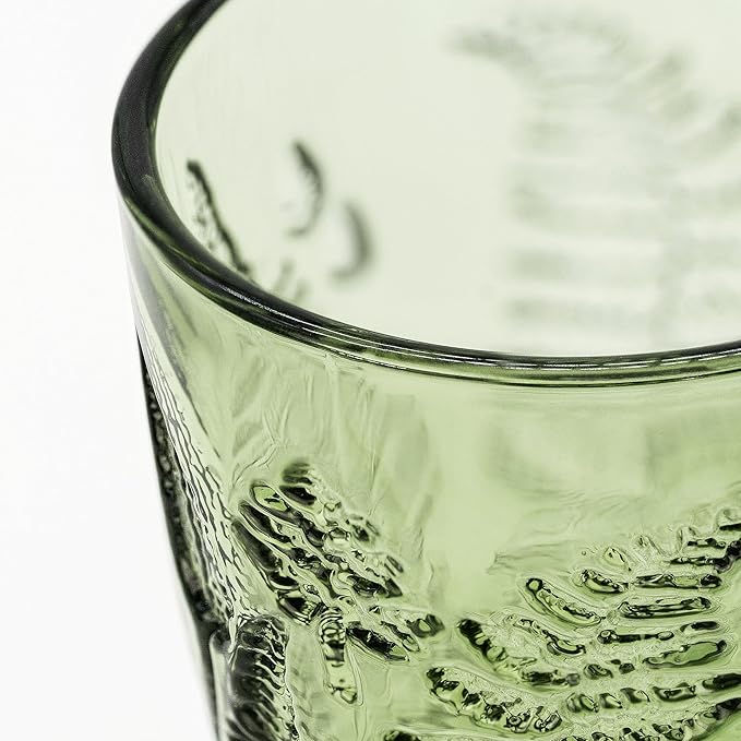 Green Drinking Glasses Set of 8 - Image 6