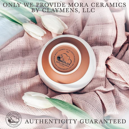 Mora Ceramic Small Dessert Bowls - 16oz, Set of 6 - Microwave, Oven and Dishwasher Safe, For Rice, Ice Cream, Soup, Snacks, Cereal, Chili, Side Dishes etc - Microwavable Kitchen Bowl, Vanilla White