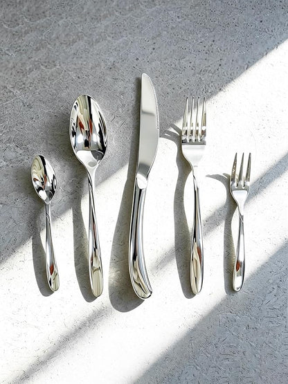 Modern Silverware Set for 4 Premium 20 Piece Flatware Set 18/10 Stainless by TWEESilverwareSet