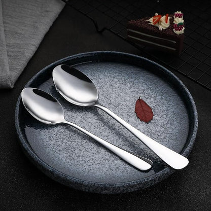 VANDBAO Silver Flatware Cutlery Silverware Set 20 Pieces, Stainless Steel - Image 5