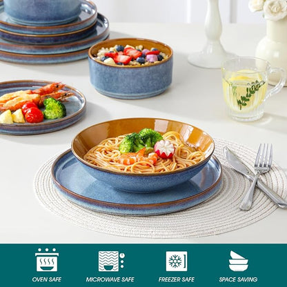 ONION Ceramic Plates and Bowls Sets - Image 5