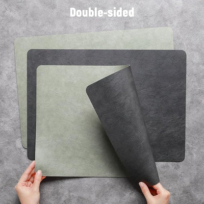 Vinyl Placemats Set of 4, Dual Sided Place Mats - Image 2