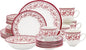 30-Piece Porcelain Dinnerware Set by TudorEngland