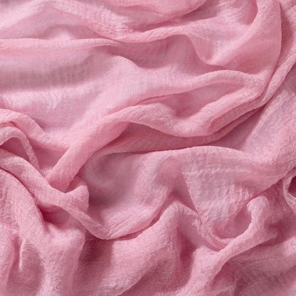 Cheesecloth Table Runner Summer Boho Wedding Shower Party Home Decor | Mauve - Image 6