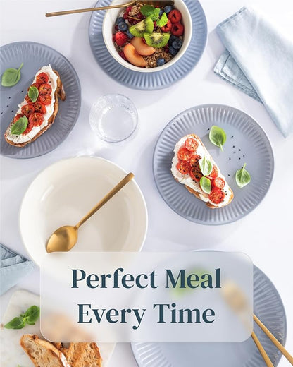 24 Piece Stoneware Dinnerware Set - Image 4
