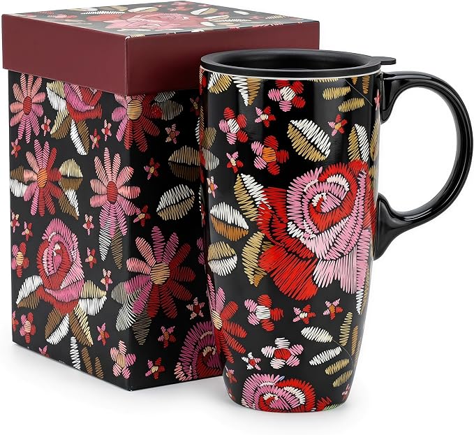 Topadorn Ceramic Travel Mug by Topadorn