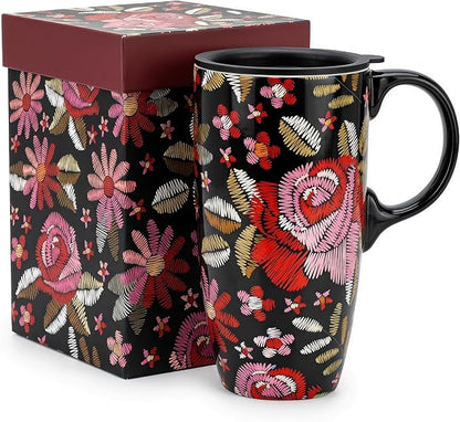 Topadorn Ceramic Travel Mug by Topadorn