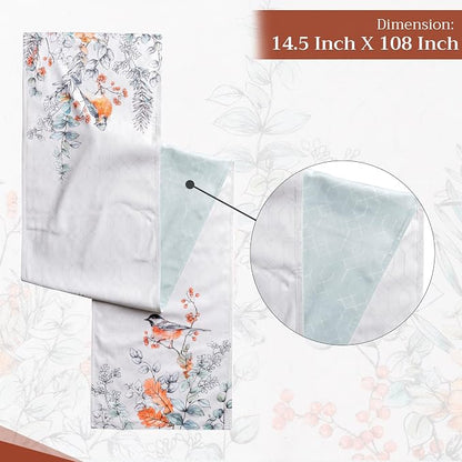 Maison d' Hermine Table Runner 100% Cotton 14.50" x 108" | Table Runners 108 - Image 4