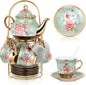 Zhehao 20 Pcs Porcelain Tea Set by Zhehao