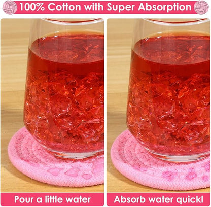 8 Pack Coasters for Drinks Absorbent - Image 6
