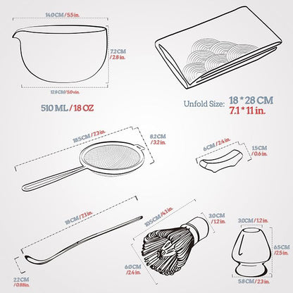 TEANAGOO Matcha Whisk Set, Matcha Kit - Image 7