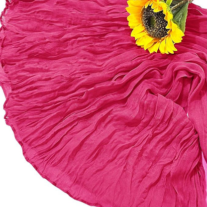6Pack Hot Pink Cheesecloth Table Runner 17x108inch Hot Pink Table Runner | Boho - Image 6