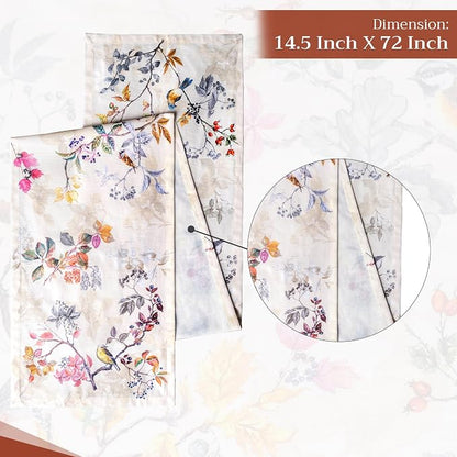 Maison d' Hermine Table Runner 100% Cotton 14.50" x 72" | Table Runners 72 - Image 4