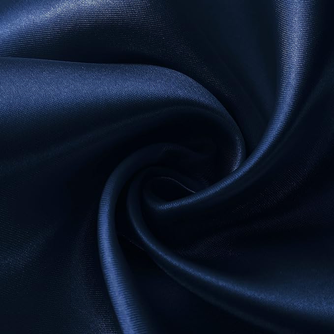 Horbaunal 24 Pack Navy Blue Satin Table Runner 12 x 108 Inch | Smooth Table - Image 6