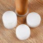 2" Clear Rubber Caster Cups-12PCS Furniture Coasters by GAGUIUP