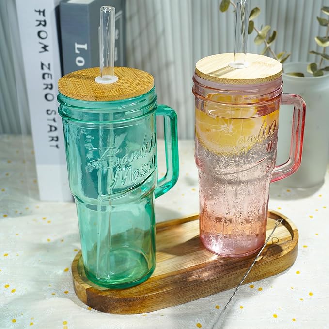 ANOTION Colored Glass Cups - Image 4