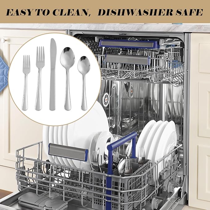 120PCS Windsor Silverware Set - Image 3
