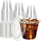 YEEHAW 9 oz 50 Pack Clear Plastic Cups by YEEHAW
