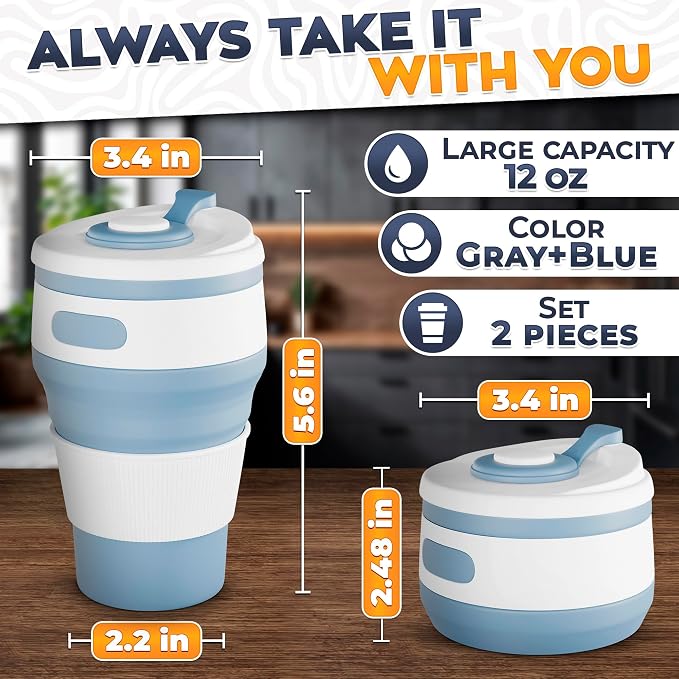 Tesorrio Collapsible Coffee Cup - Image 2