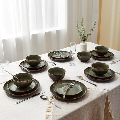 Stoneware Dinnerware Sets Service - Image 6