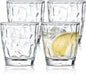 Top-spring 10 Oz Reusable Plastic Water Tumbler 4pcs Clear BPA Free | Thickened by Top-spring