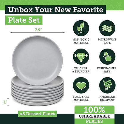 Grow Forward Premium Wheat Straw Plates - Image 3