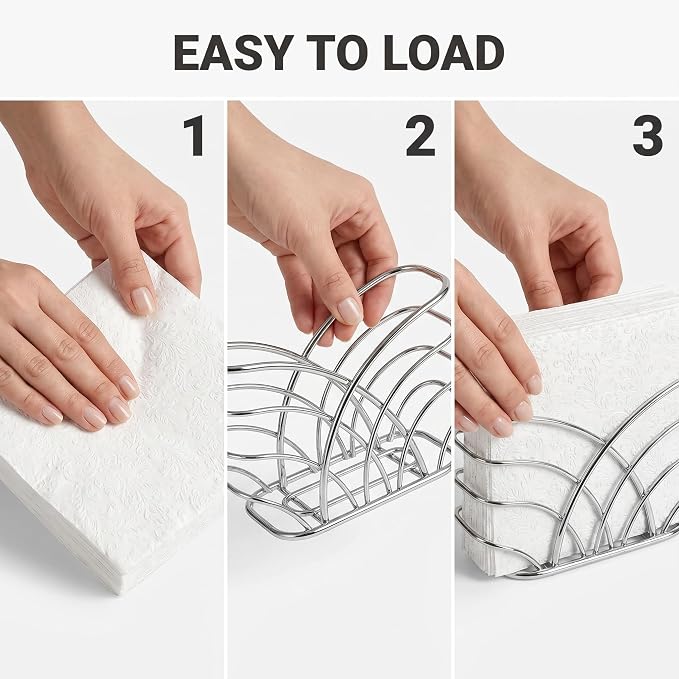 Napkin Holder for Table, Lunch Napkins & Table Decor - Image 6