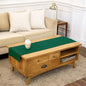 Solino Home 100% Pure Linen Table Runner Rainforest Hemstitch, 14 x 48 in | by SolinoHome