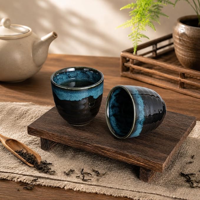 Ceramic Japanese Tea Cups, 5 oz Tea Cup, Asian Teacup - Image 5